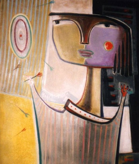Angel Botello, Untitled
Circa 80, Oil on canvas