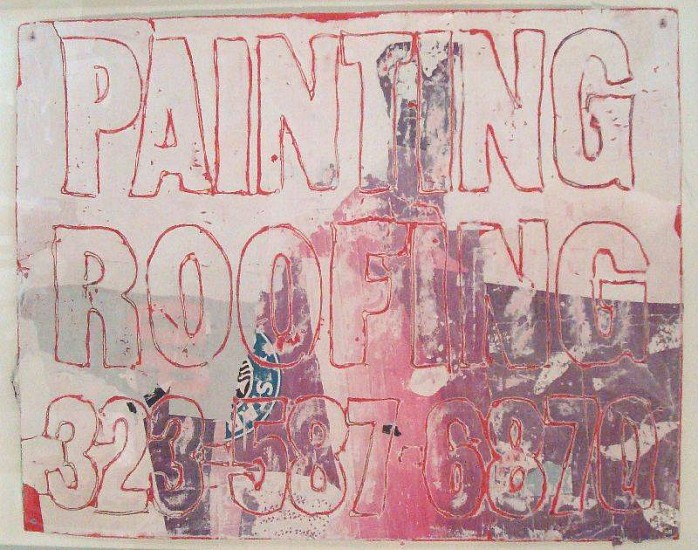 Mark Bradford, Untitled
2007, Mixed Media on paper