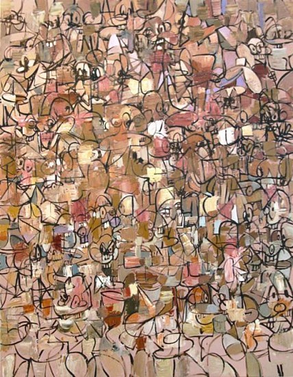 George Condo, Autumn in Soho
2011, Oil on canvas