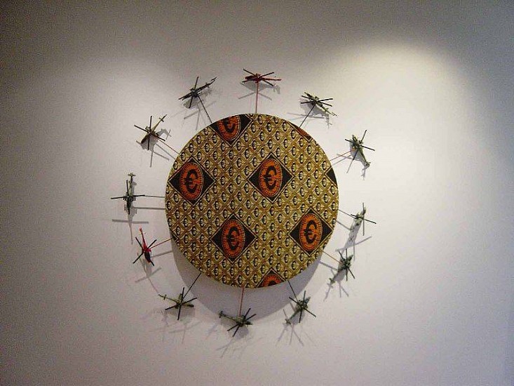 Yinka Shonibare, Toy  Painting 9
2003, Mixed Media