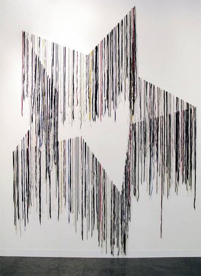 Nari Ward, Crying Form, Rising Symbol
2010, Shoe Laces