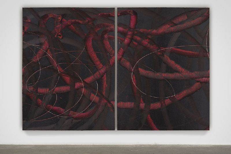 Aaron Young, ARC LIGHT (Moscow Diptych)
2008, Mixed Media