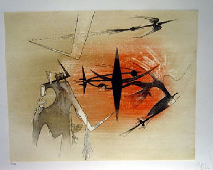 Wifredo Lam, Visibile/ Invisibile
1972, Mixed Media on paper