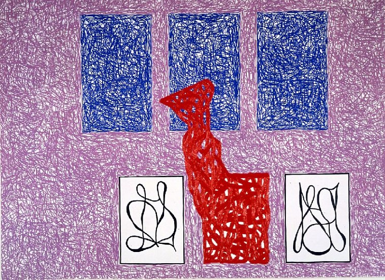 Jonathan Lasker, Some Share Eternity
1990, Acrylic on canvas