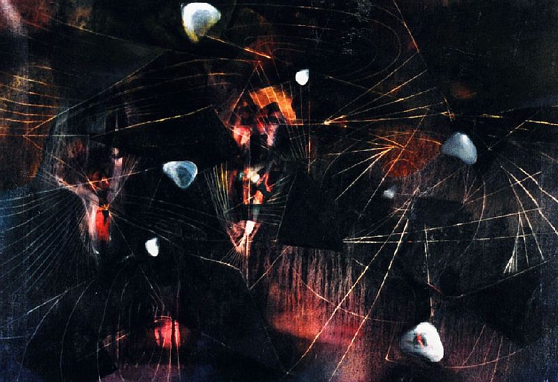 Roberto Matta, La Lumiere Noir
1943, Oil on canvas