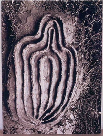 Ana Mendieta, Untitled (from Labyrinth of Venus series)
1982-1983, Photograph