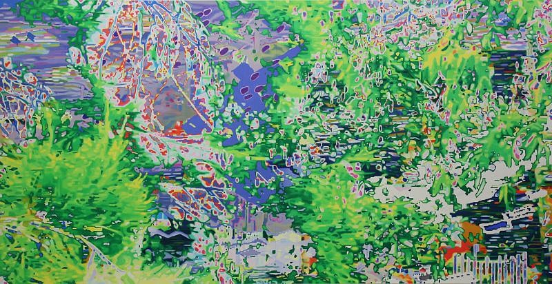 Corinne Wasmuth, Caleta RK
2010, Oil on wood