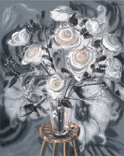 Ann Craven, Roses (Picabia Bird, Mirrored)
2010, Oil on linen