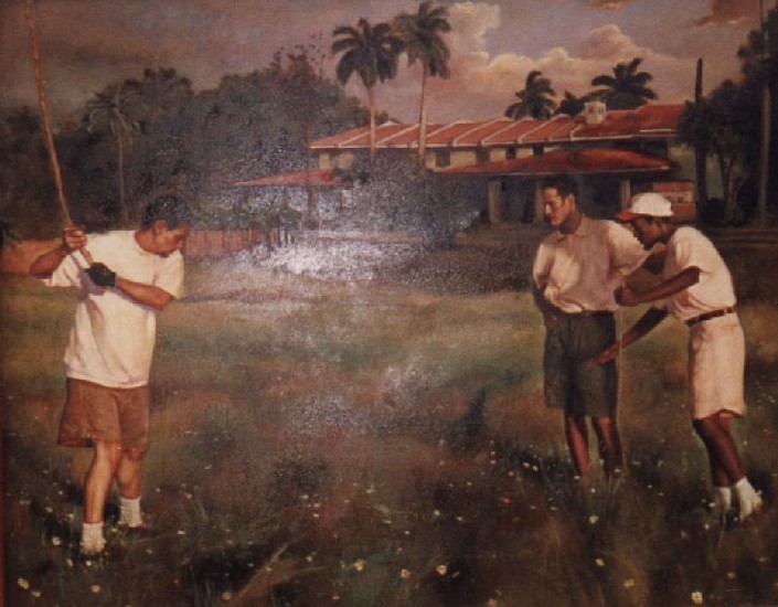 Los Carpinteros, Havana Country Club
1994, Acrylic on canvas