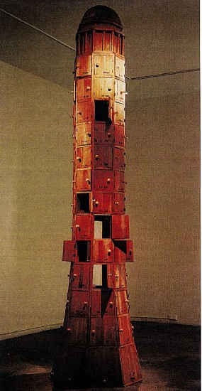 Los Carpinteros, 150.230 cm3 de oscuridad
1998, Madera