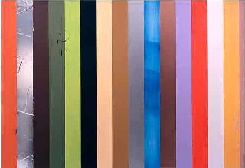 Anselm Reyle, Untitled
2004, Mixed media on canvas
