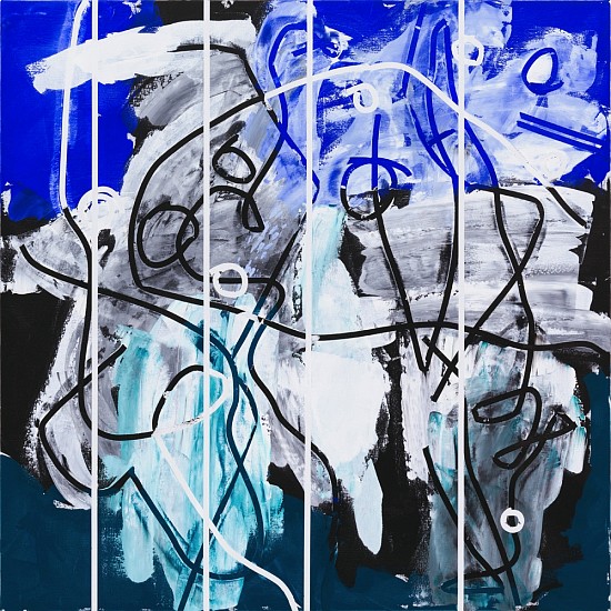 Heimo Zobernig, Untitled
2013, Acrylic on canvas
