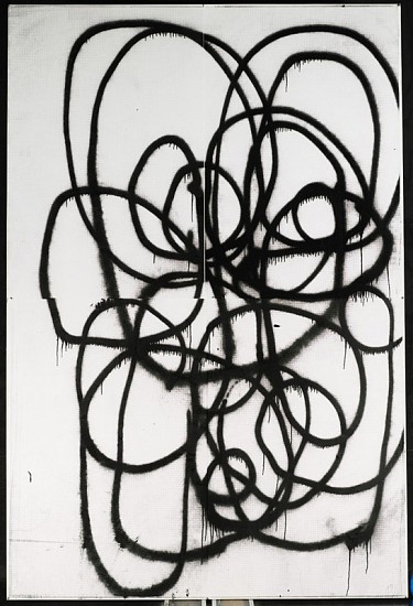 Christopher Wool, The Flam
2001, Enamel on linen