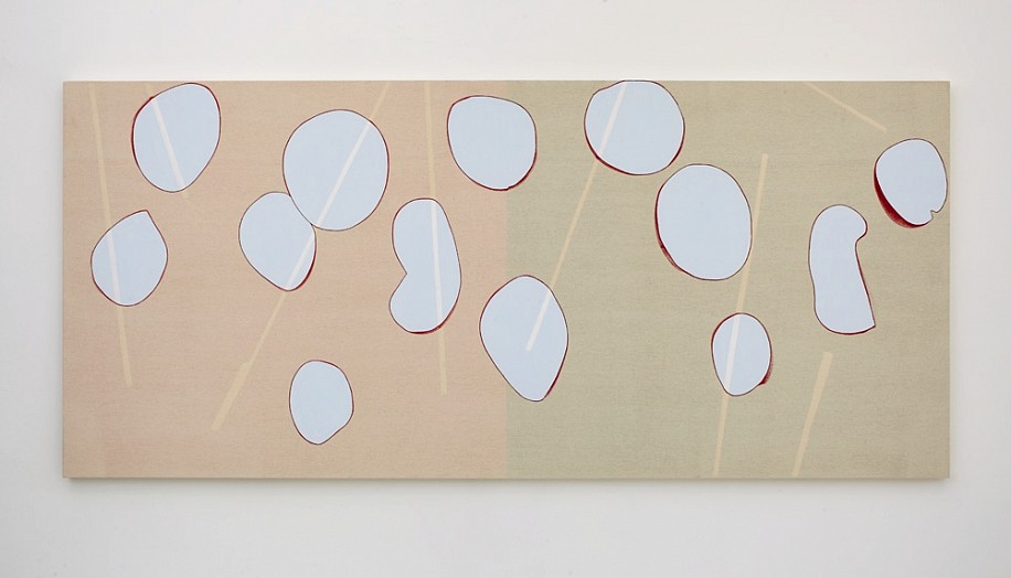 Zak Prekop, Untitled
2015, Oil and paper on canvas