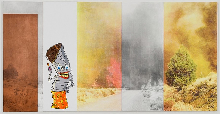 Julia Wachtel, Wild
2014, Oil, flasche and acrylic ink on canvas
