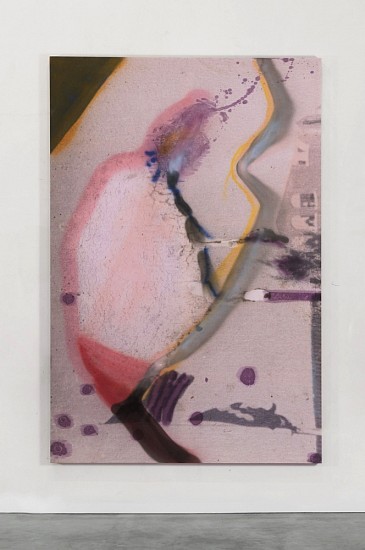Julian Schnabel, Untitled
2015, Inkjet print, ink, spray paint on polyester