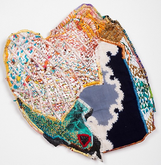 Josh Blackwell, Neveruses (Hang Differ Dig)
2016, Plastic, wool, silk, paper, and wire