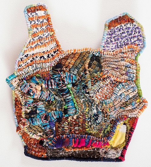 Josh Blackwell, Neveruses (Stretch Cut Wrap)
2016, Plastic, wool, silk, paper, and wire