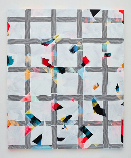 Julia Dault, Jolly Rancher
2016, Acrylic and oil on canvas