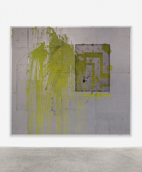 Jacqueline Humphries, Four Cat
Oil on linen