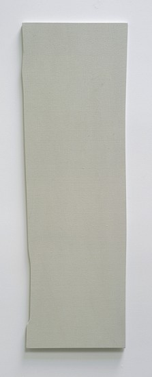 Jacob Kassay, Untitled
2013, Linen on wood support